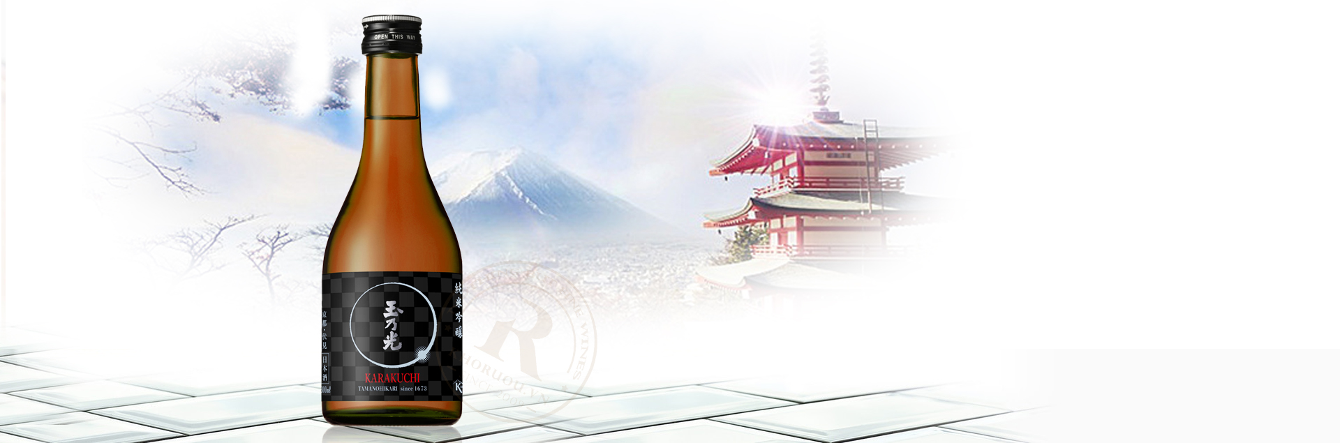 Sake Junmai Ginjo Karakuchi 300ml
